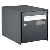 Boîte aux lettres Home compact 1 porte gris - DECAYEUX