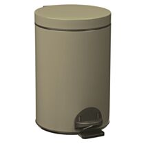 Poubelle elora 14l gris vert