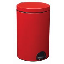 Poubelle elora 20l rouge