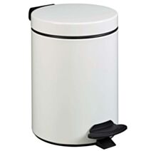 Poubelle sdb cyjeu 3l blanc