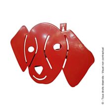 PORTE TUYAU MURALE CHIEN