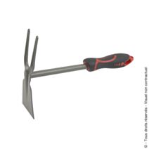 Serfouette à main panne et fourche + poignée ergonomique 15cm - MERMIER