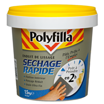 Enduit de Lissage Séchage Rapide - Pâte - 1,5 KG