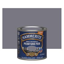 Peinture Métal Direct Sur Rouille Gris Anthracite Brillant Laqué 0,25L - HAMMERITE