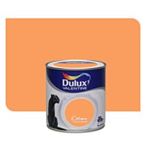 Peinture Crème de Couleur Orange Lumineux Satin 0,5L - DULUX VALENTINE