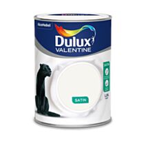 Peinture intérieure Crème de couleur satin Blanc 1,25L - DULUX VALENTINE