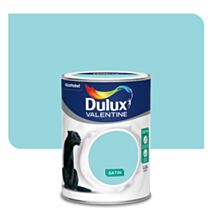 Peinture intérieure Crème de couleur satin Bleu Indien 1,25L - DULUX VALENTINE