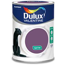 Peinture intérieure Crème de couleur satin Prune 1,25L - DULUX VALENTINE