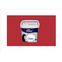 Peinture intérieure Crème de couleur satin Rouge Madras 1,25L - DULUX VALENTINE