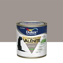 Peinture Laque Boiseries et Ferronnerie Valénite Argile Grise Satin 0,5L - DULUX VALENTINE
