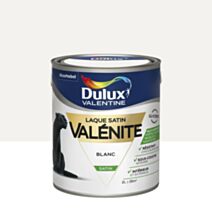 Peinture Laque Boiseries et Ferronnerie Valénite Blanc Satin 2L - DULUX VALENTINE