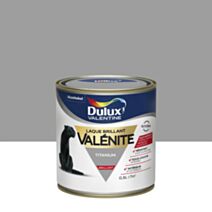 Peinture Laque Boiseries et Ferronnerie Valénite Titanium Brillant 0,5L - DULUX VALENTINE