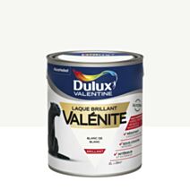 Peinture Laque Boiseries et Ferronnerie Valénite Blanc de Blanc Brillant 2L - DULUX VALENTINE