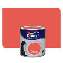Peinture intérieure Crème de couleur satin Orange Sanguine 0,5L - DULUX VALENTINE