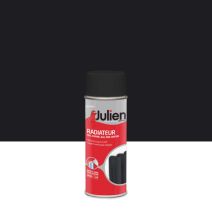 Peinture aérosol spéciale Radiateur Noir Satin 400ml - JULIEN