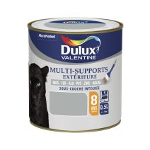 Peinture multisupport extérieure 0,5L Gris Franc