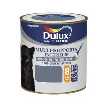 Peinture multisupport extérieure 0,5L Titane