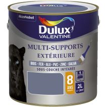 Peinture multisupport extérieure 2L Titane