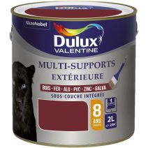 Peinture multisupport extérieure 2L Rouge Basque