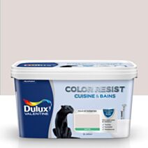 Peinture Pièces Humides Color Resist Cuisine & Bains Lin Brut Satin 2L - DULUX VALENTINE