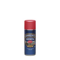 Peinture Fer Direct Sur Rouille Brillant Laqué Rouge Vif 400ml - HAMMERITE