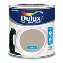 Peinture intérieure Crème de couleur mat Gazelle 0,5L - DULUX VALENTINE