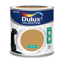 Peinture intérieure Crème de couleur satin Ocre Doré 0,5L - DULUX VALENTINE