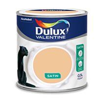 Peinture intérieure Crème de couleur satin Nude 0,5L - DULUX VALENTINE