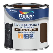 Peinture Multi-Supports Extérieur Dulux Valentine Satin Brun Normandie 0,125 L
