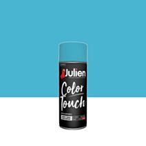 Peinture aérosol Multi-supports Color Touch Bleu Caraibes Brillant 400ml - JULIEN