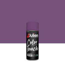 Peinture aérosol Multi-supports Color Touch Prune Satin 400ml - JULIEN