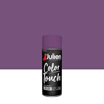 Peinture aérosol Multi-supports Color Touch Prune Satin 400ml - JULIEN