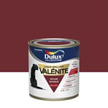 Peinture Laque Boiseries et Ferronnerie Valénite Rouge Basque Brillant 0,5L - DULUX VALENTINE