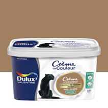 Peinture intérieure Crème de couleur satin Miel Ambré 2,5L - DULUX VALENTINE