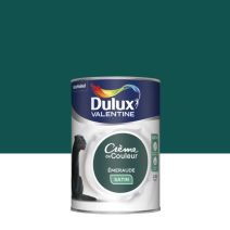 Peinture intérieure Crème de couleur satin Emeraude 1,25L - DULUX VALENTINE