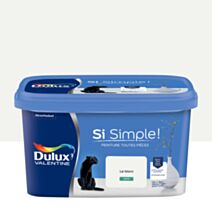 Peinture toutes pièces Si Simple ! Le Blanc Satin 2,5L - DULUX VALENTINE