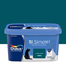 Peinture toutes pièces Si Simple ! Le Bleu Canard Satin 2,5L - DULUX VALENTINE