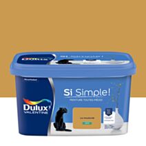 Peinture toutes pièces Si Simple ! Le Moutarde Satin 2,5L - DULUX VALENTINE