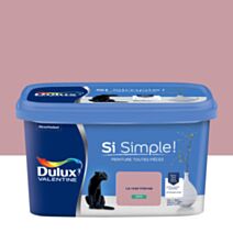 Peinture toutes pièces Si Simple ! Le Rose Intense Satin 2,5L - DULUX VALENTINE