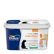 Peinture de rénovation Simple & Deco meubles satin lin ivoire 2L - DULUX VALENTINE