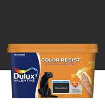 Peinture Murs Plafonds Boiseries Color Resist Noir Profond Mat 2,5L - DULUX VALENTINE