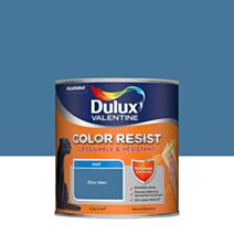 Peinture Murs Plafonds Boiseries Color Resist Zinc Bleu Mat 0,5L - DULUX VALENTINE