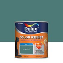 Peinture Murs Plafonds Boiseries Color Resist Vert Profond Mat 0,5L - DULUX VALENTINE