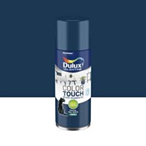 Peinture aérosol Multi-supports Int/Ext Color Touch Marine Satin 400ml - DULUX VALENTINE