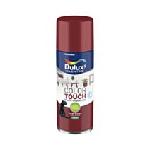 Peinture Aérosol Color Touch Satin Rouge Basque 400ml - DULUX VALENTINE