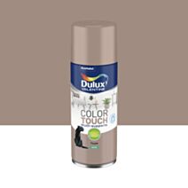 Peinture aérosol Multi-supports Int/Ext Color Touch Taupe Satin 400ml - DULUX VALENTINE