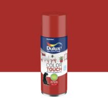 Peinture aérosol Multi-supports Int/Ext Color Touch Rouge Feu Brillant 400ml - DULUX VALENTINE