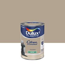 Peinture murs et boiseries Crème de Couleur Satin Gazelle 1,25L - DULUX VALENTINE