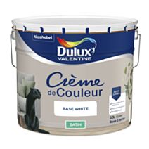 Peinture satin 10l base white
