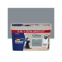 Peinture Crème de couleur satin gris building 2,5L + 20% gratuits - DULUX VALENTINE